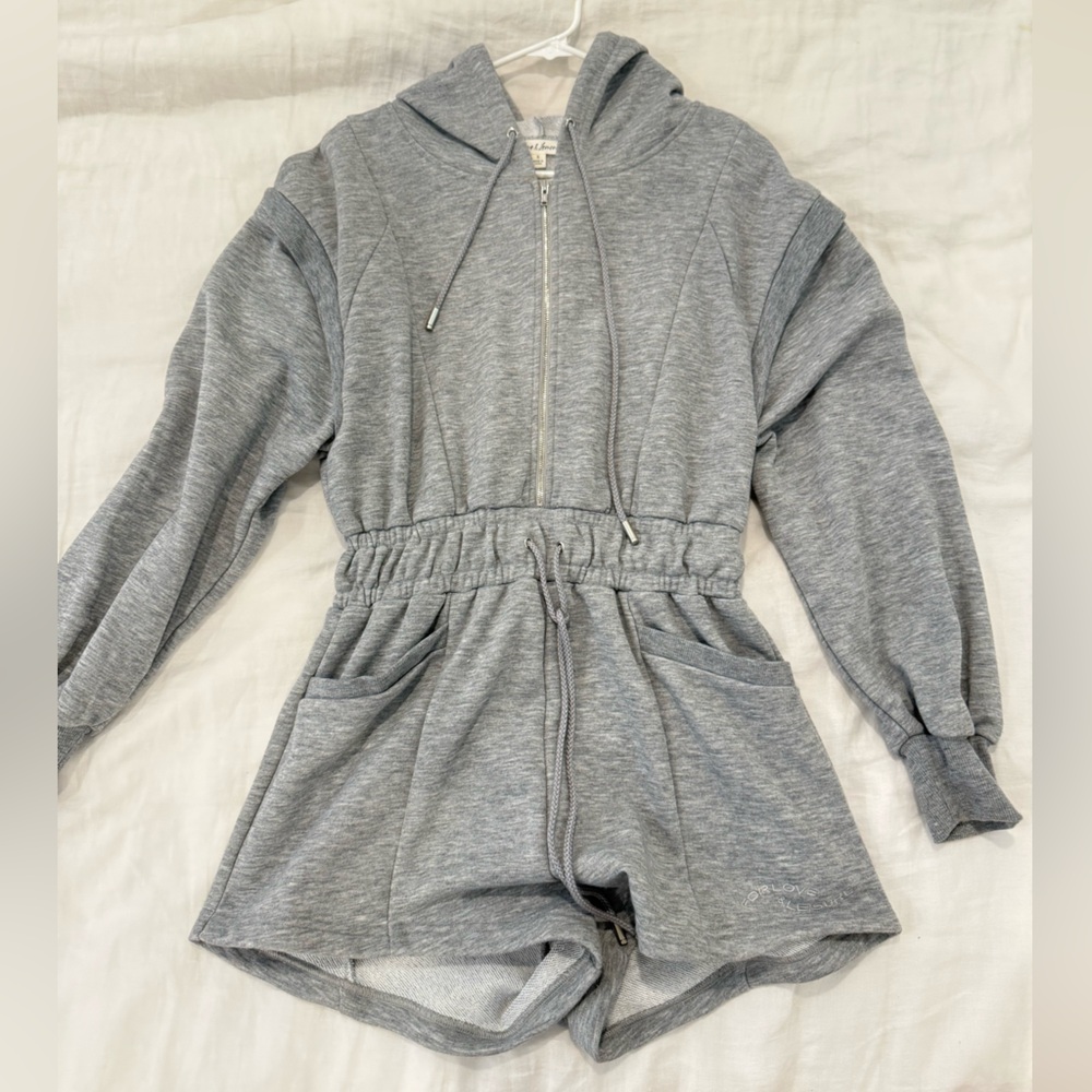 For Love And Lemons Gray Jumpsuit